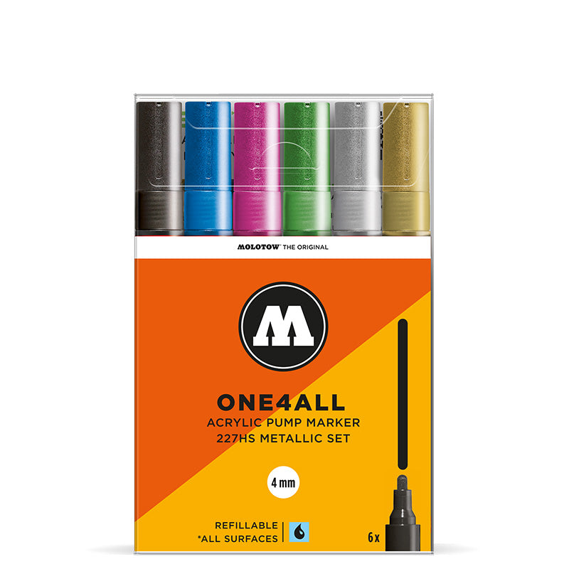 Molotow ONE4ALL 227HS Marqueur Acrylique 4 mm