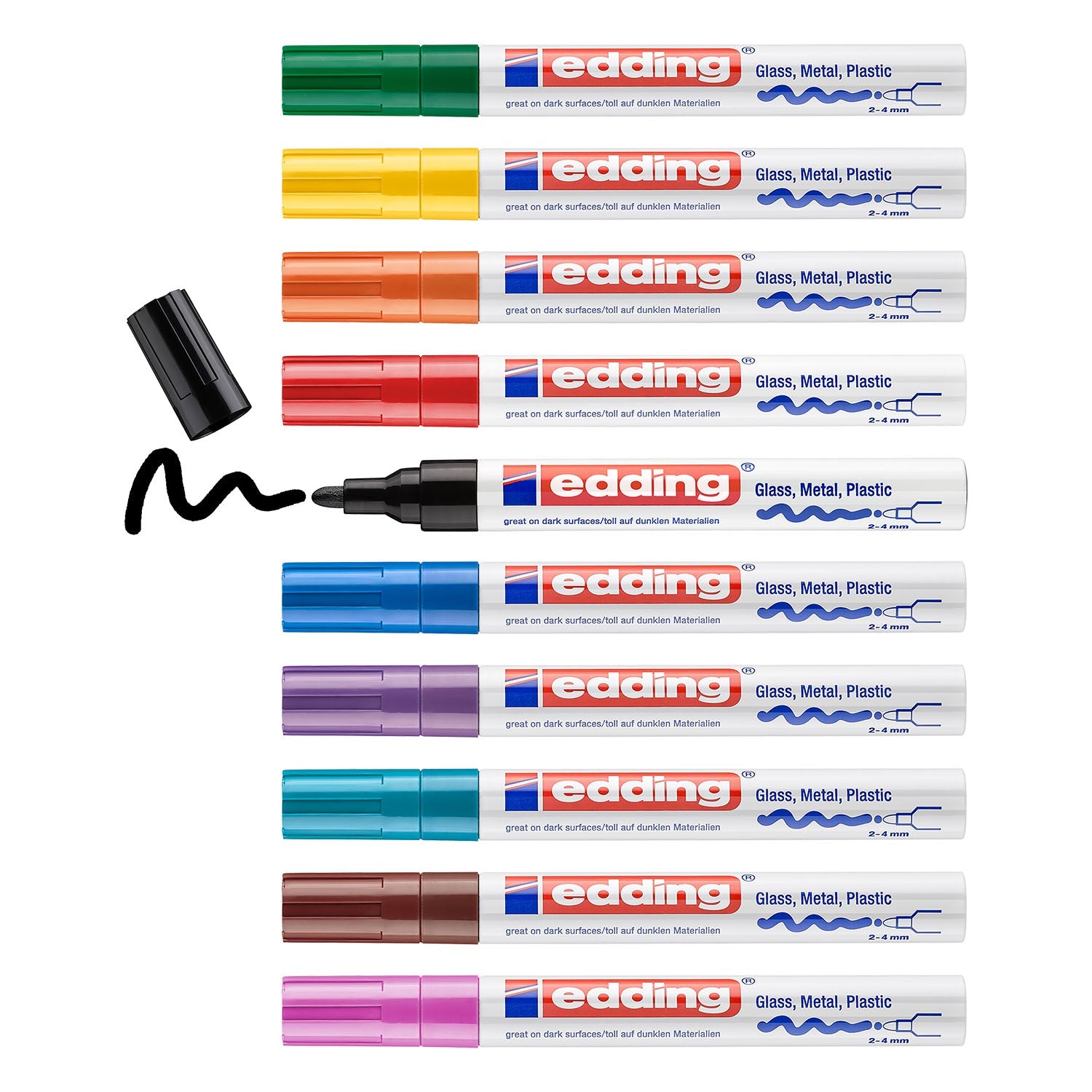 Marqueur permanent Edding 750 Bleu 10 Unités | Leroy Merlin Marqueur permanent Edding 750 Bleu 10 Unités | Leroy Merlin