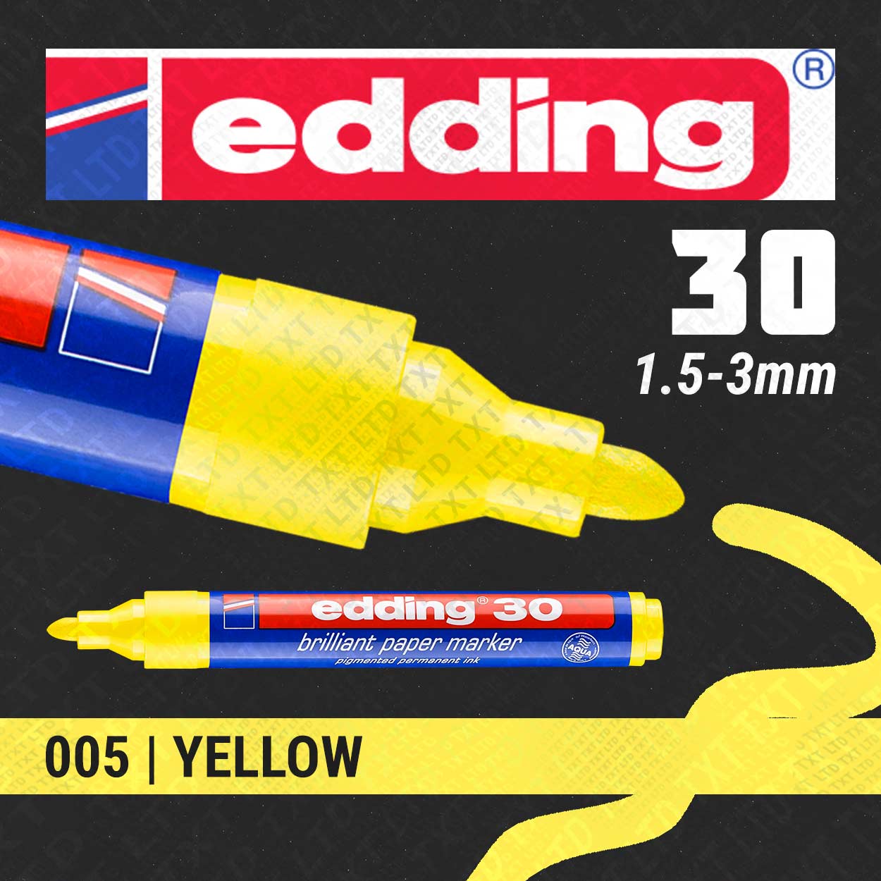 edding 30 Brilliant Paper Marker