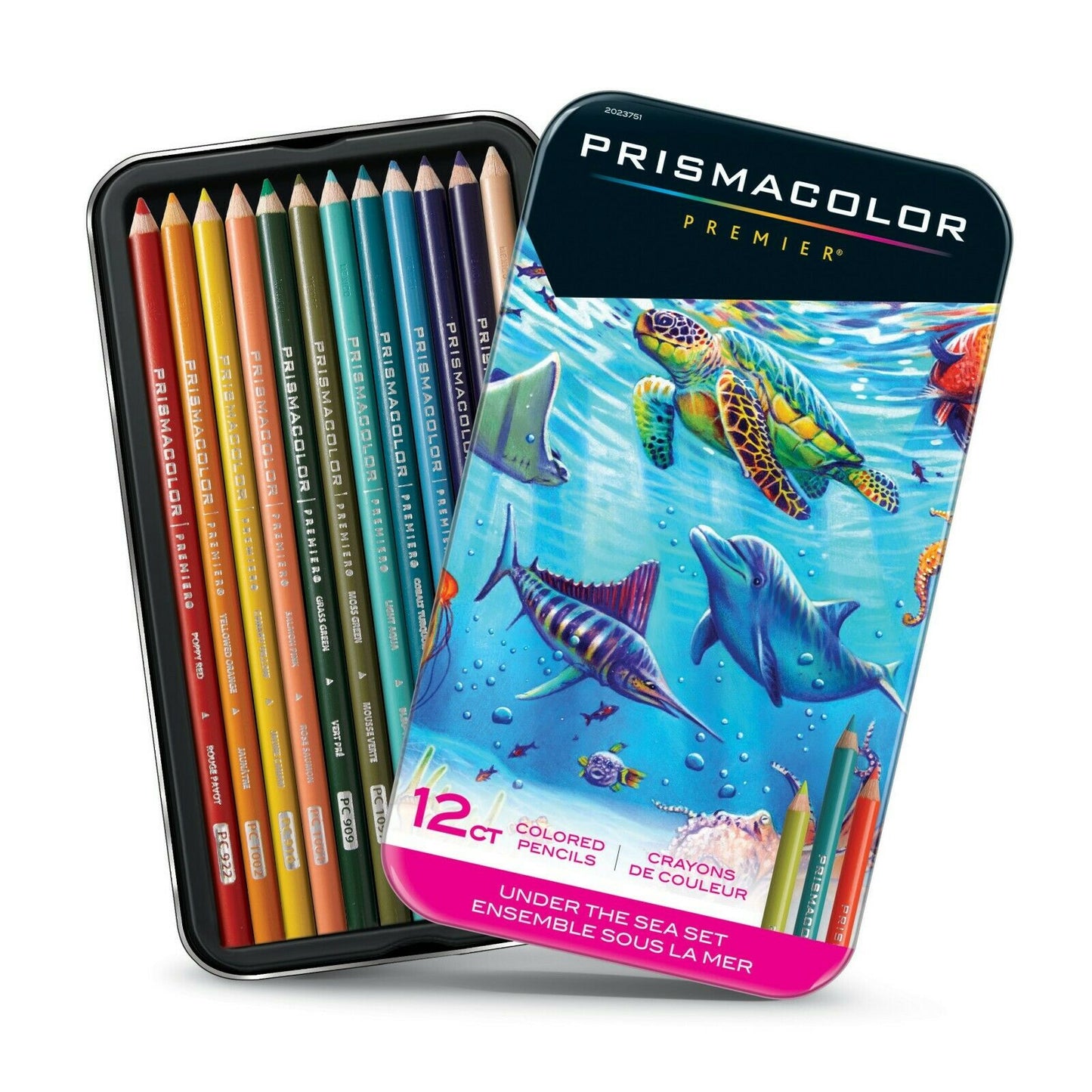 Prismacolor Premier, 12CT, sous la mer