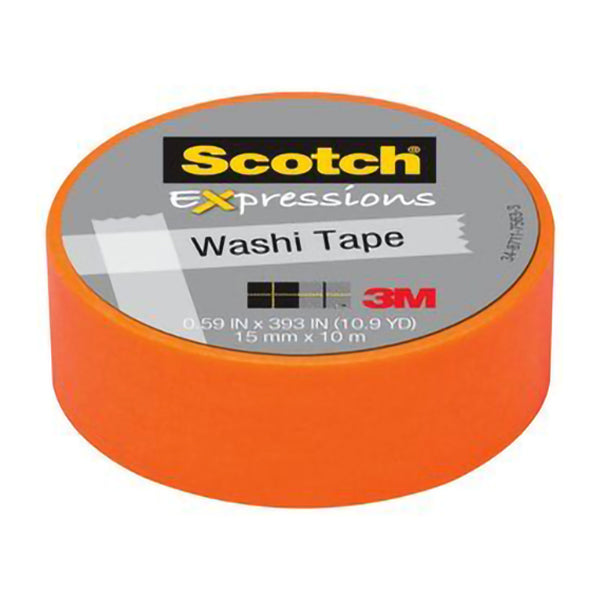 Scotch Expressions Washi Tape, 15 mm x 10 m