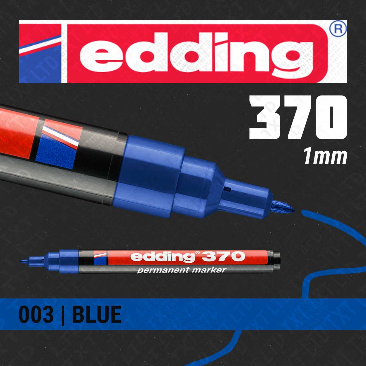edding 370 Permanent Marker 1mm