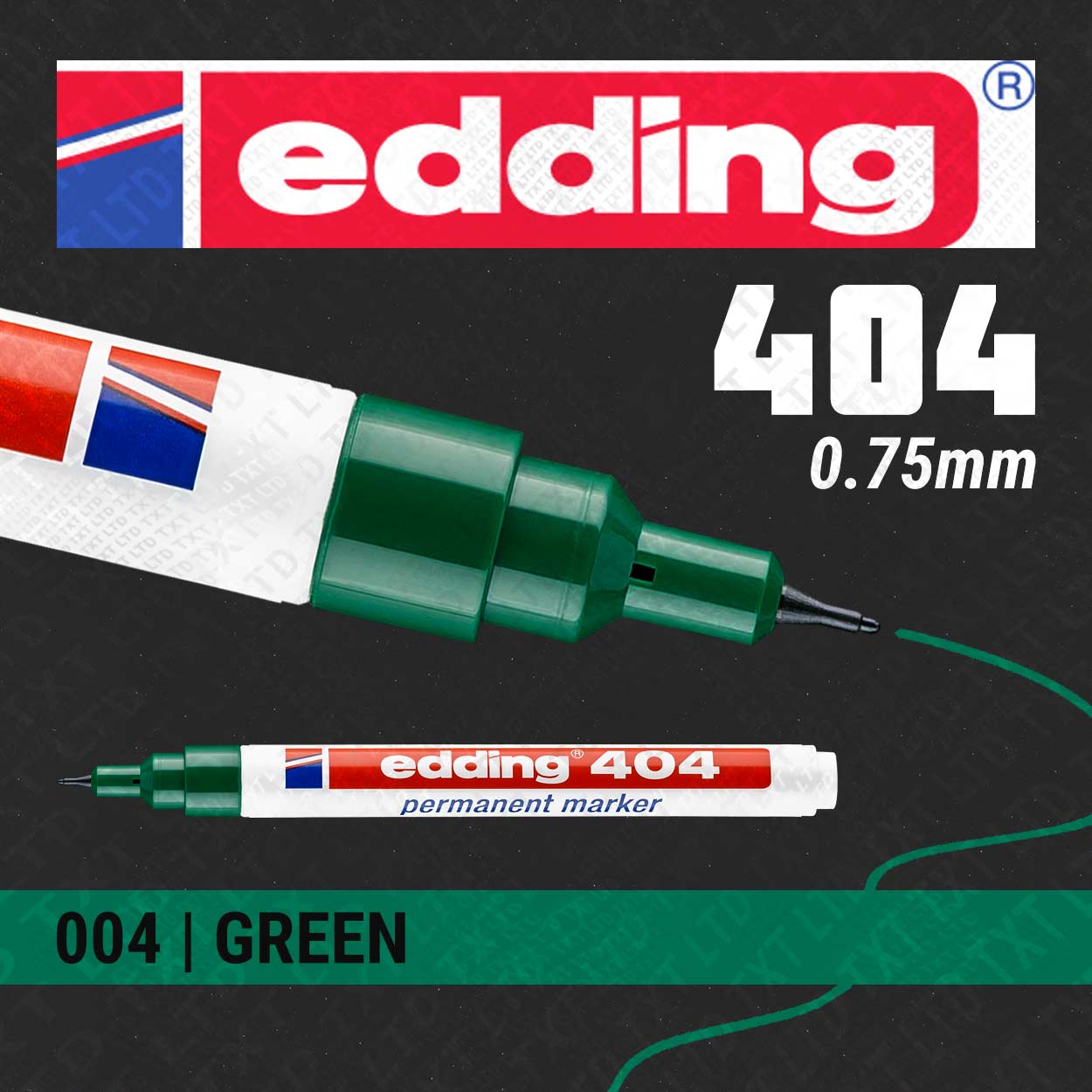 Edding 404 Permanent Marker 0.75mm