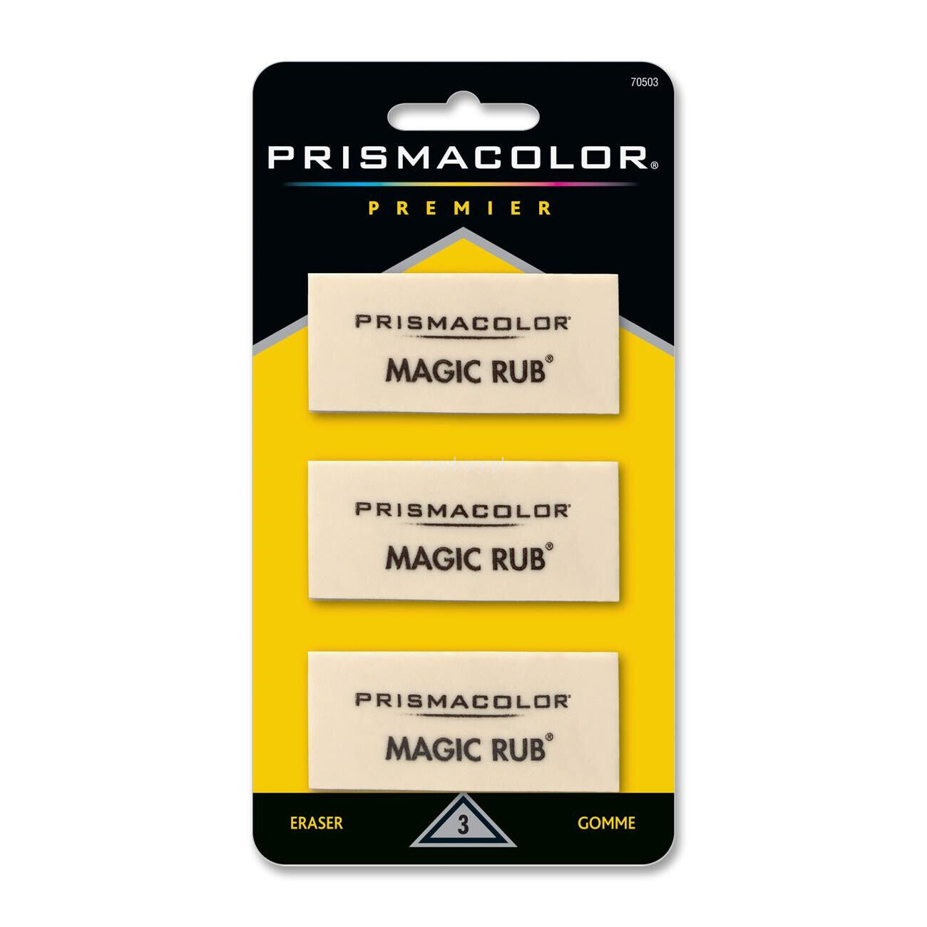 Prismacolor Premier Magic Rub Vinyl-Radiergummi, 3er-Pack