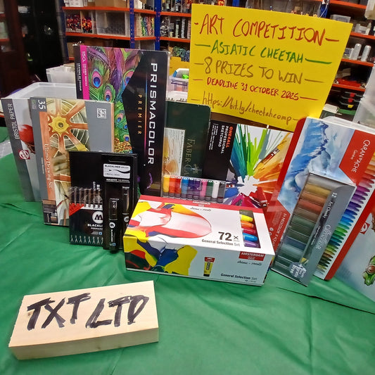 Art Competition - Asiatic Cheetah - TXT LTD