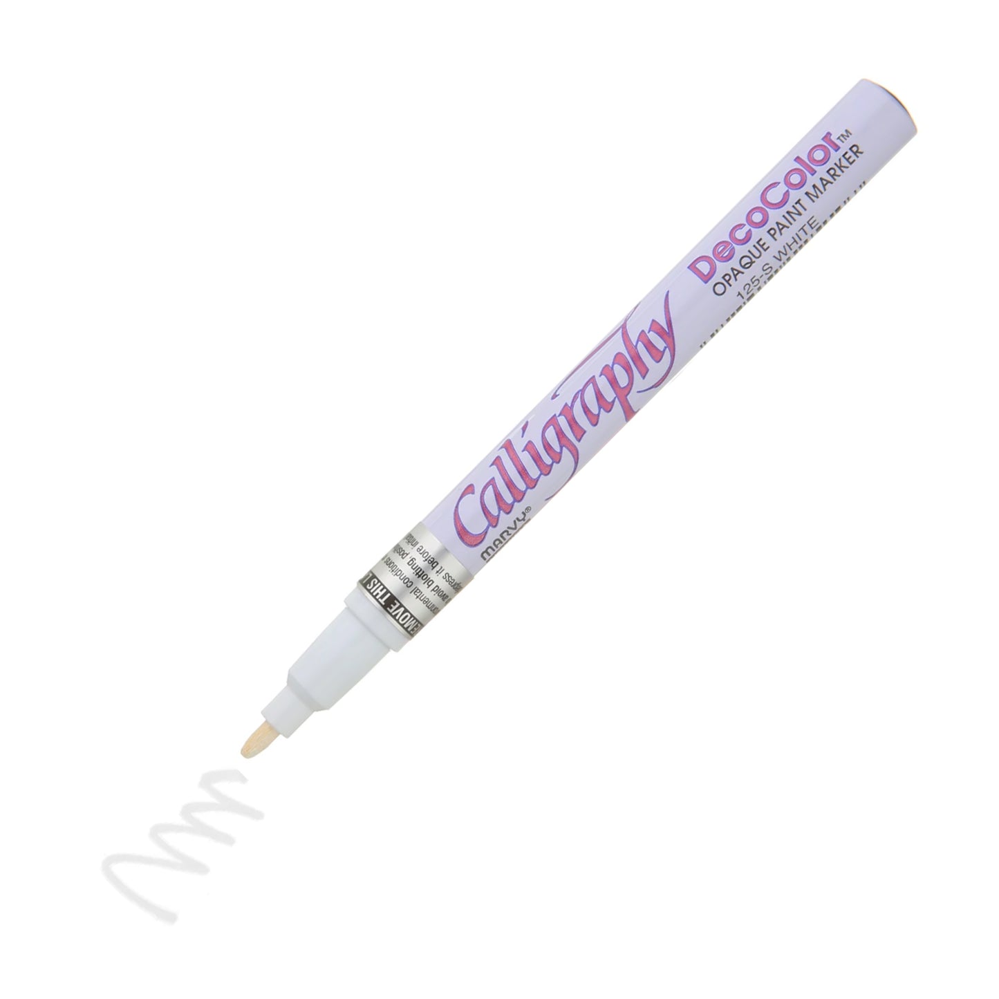 Pennarello a vernice Decocolor, punta per calligrafia da 2 mm