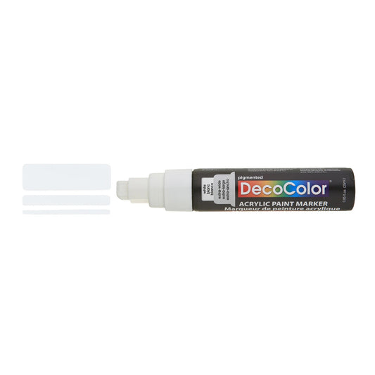 Decocolor Acrylic Marker, Extra-Wide Tip