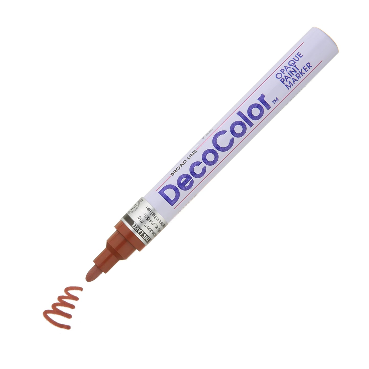 Decocolor Farbmarker, 6 mm breite Rundspitze