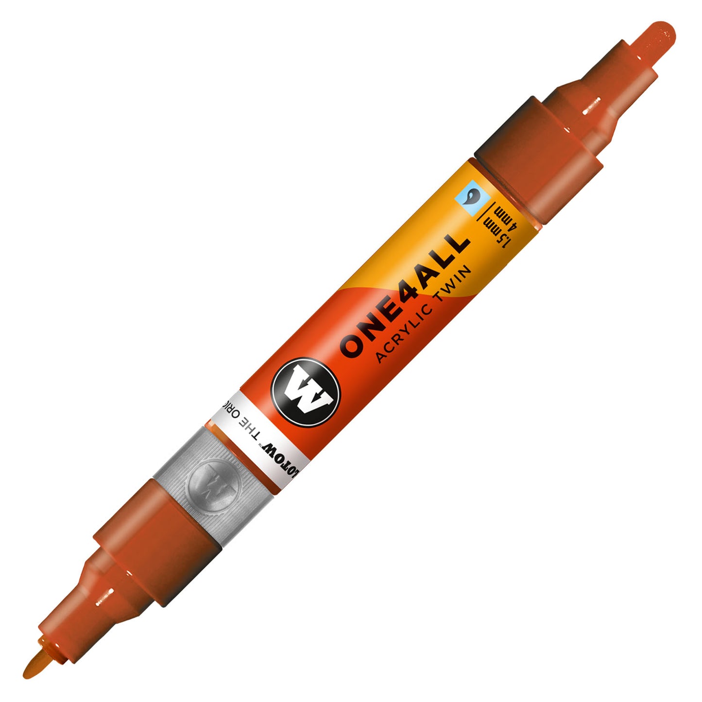 Molotow ONE4ALL 1.5mm/4mm Acrylic Twin Marker