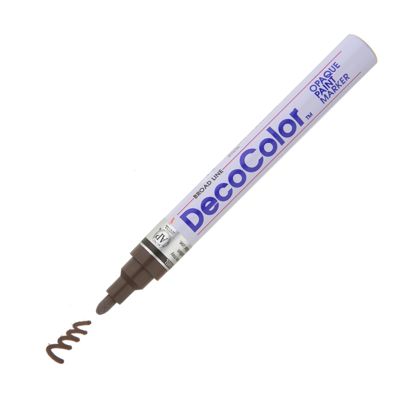 Marqueur de peinture Decocolor, pointe ogive large de 6 mm