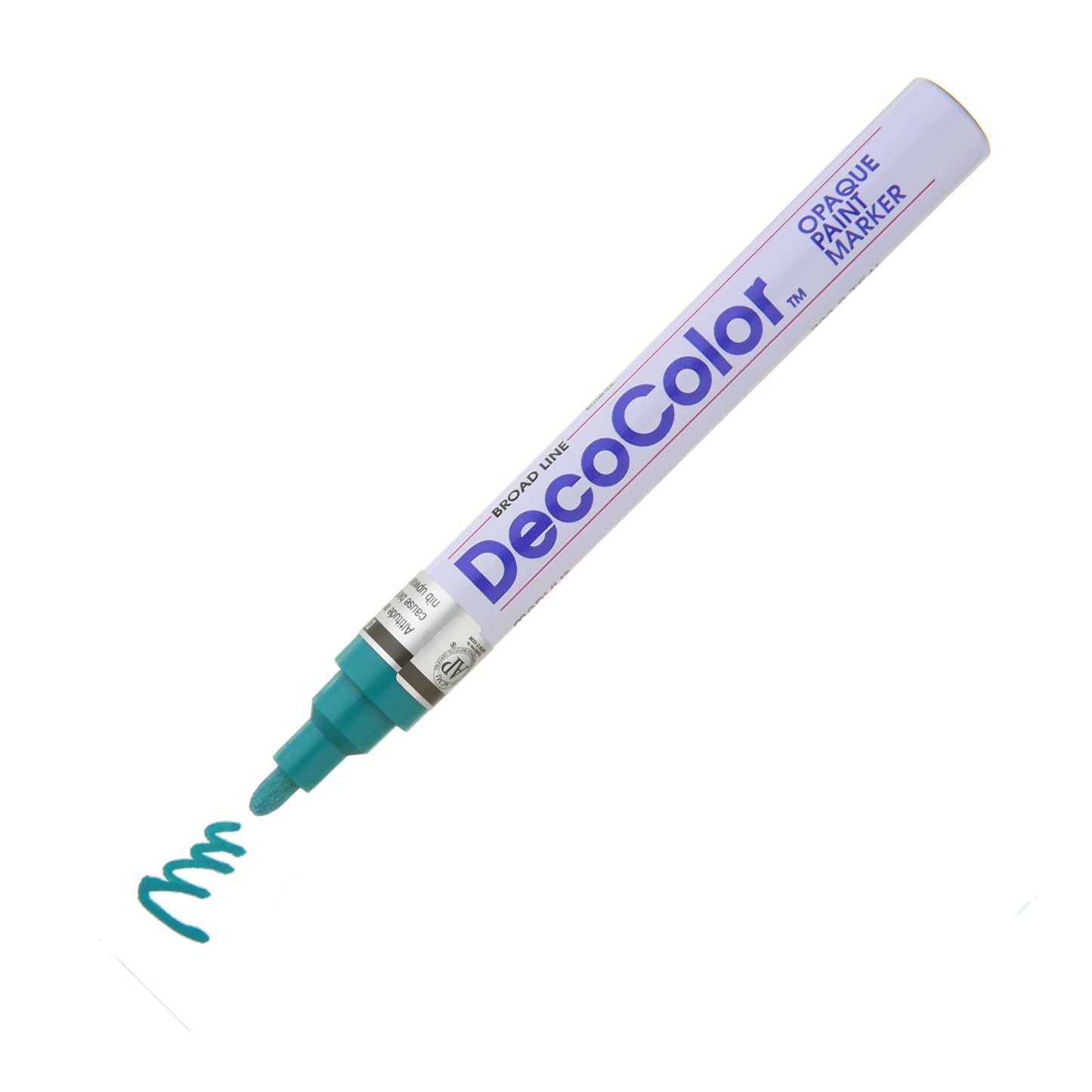 Marcador de pintura Decocolor, punta redonda de 6 mm de ancho
