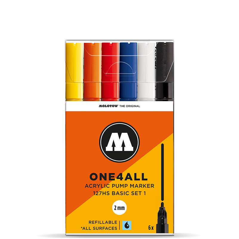 Molotow ONE4ALL 127HS 2mm Acrylic Marker