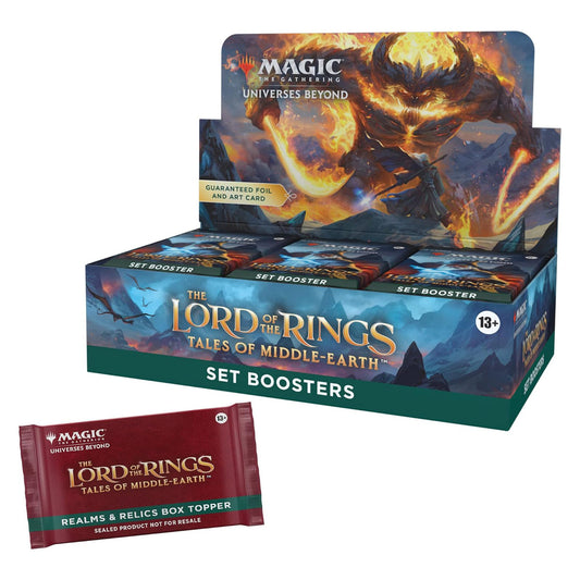 Magic: The Gathering The Lord of the Rings, 360-Card Set Booster Box (30 Packs of 12)