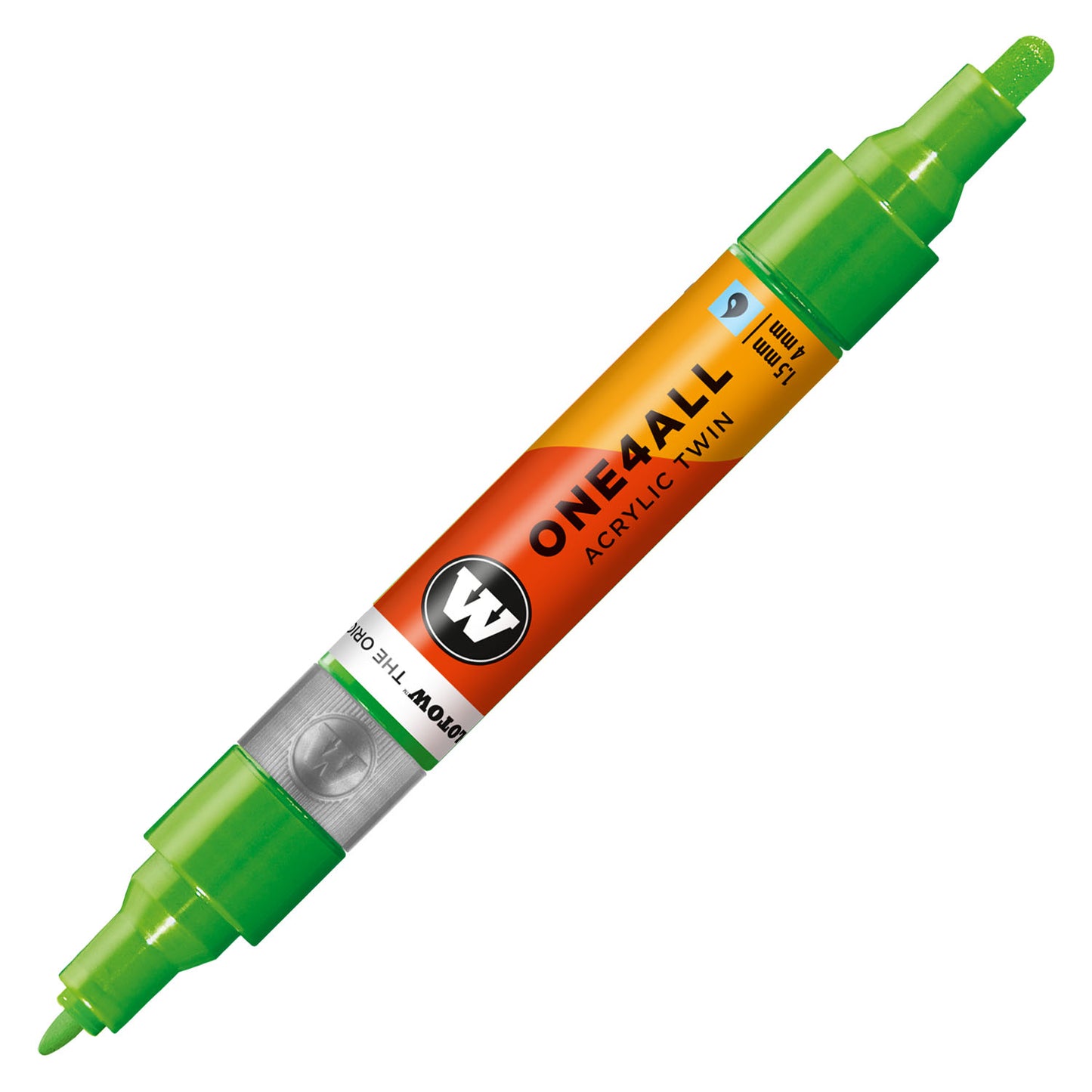 Molotow ONE4ALL 1.5mm/4mm Acrylic Twin Marker