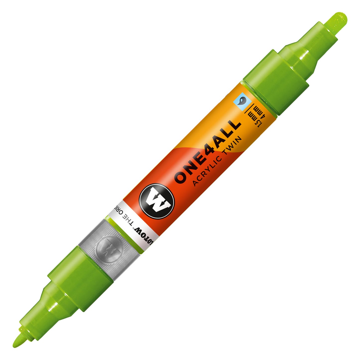 Molotow ONE4ALL 1.5mm/4mm Acrylic Twin Marker