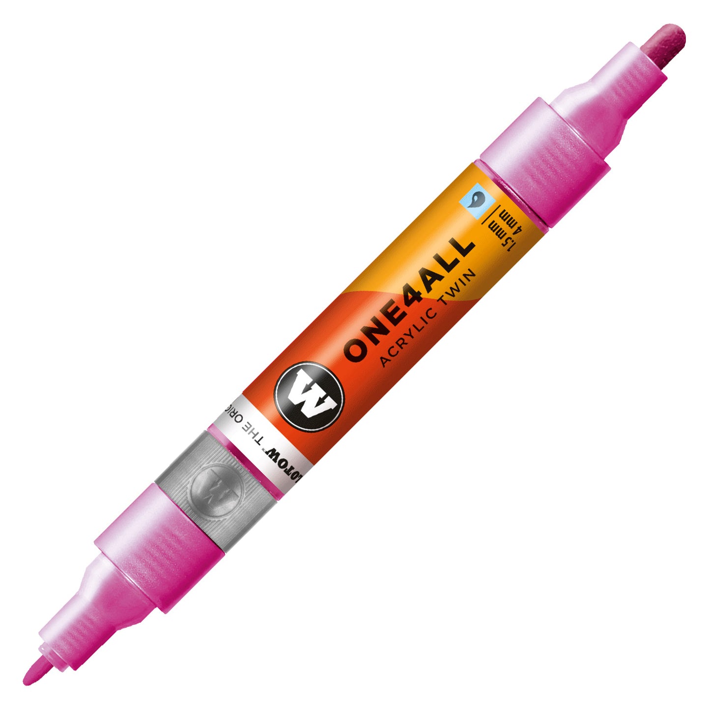 Molotow ONE4ALL 1,5 mm / 4 mm acryl dubbele marker