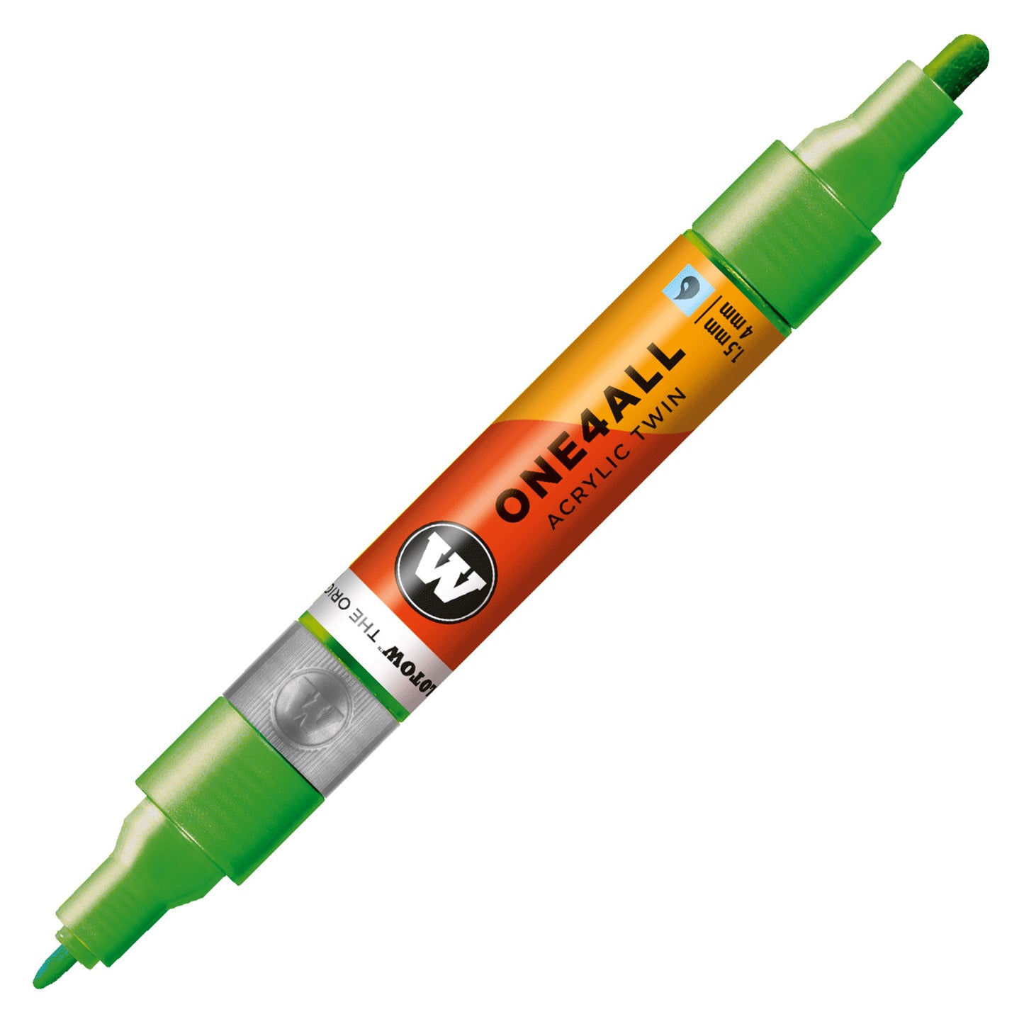 Molotow ONE4ALL 1.5mm/4mm Acrylic Twin Marker