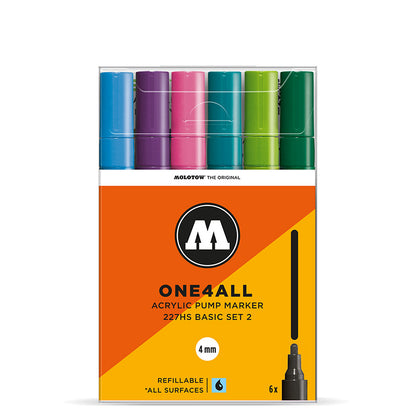 Molotow ONE4ALL 227HS Marqueur Acrylique 4 mm
