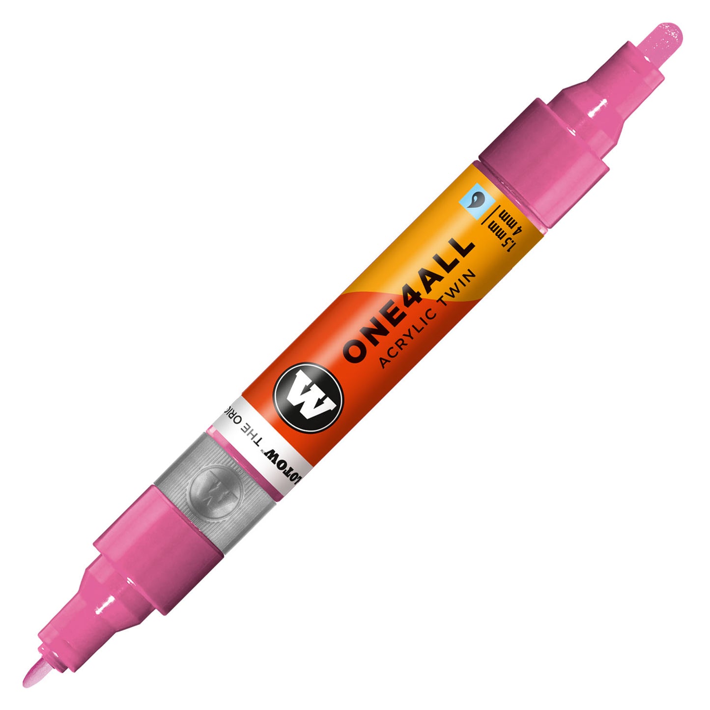 Molotow ONE4ALL 1.5mm/4mm Acrylic Twin Marker