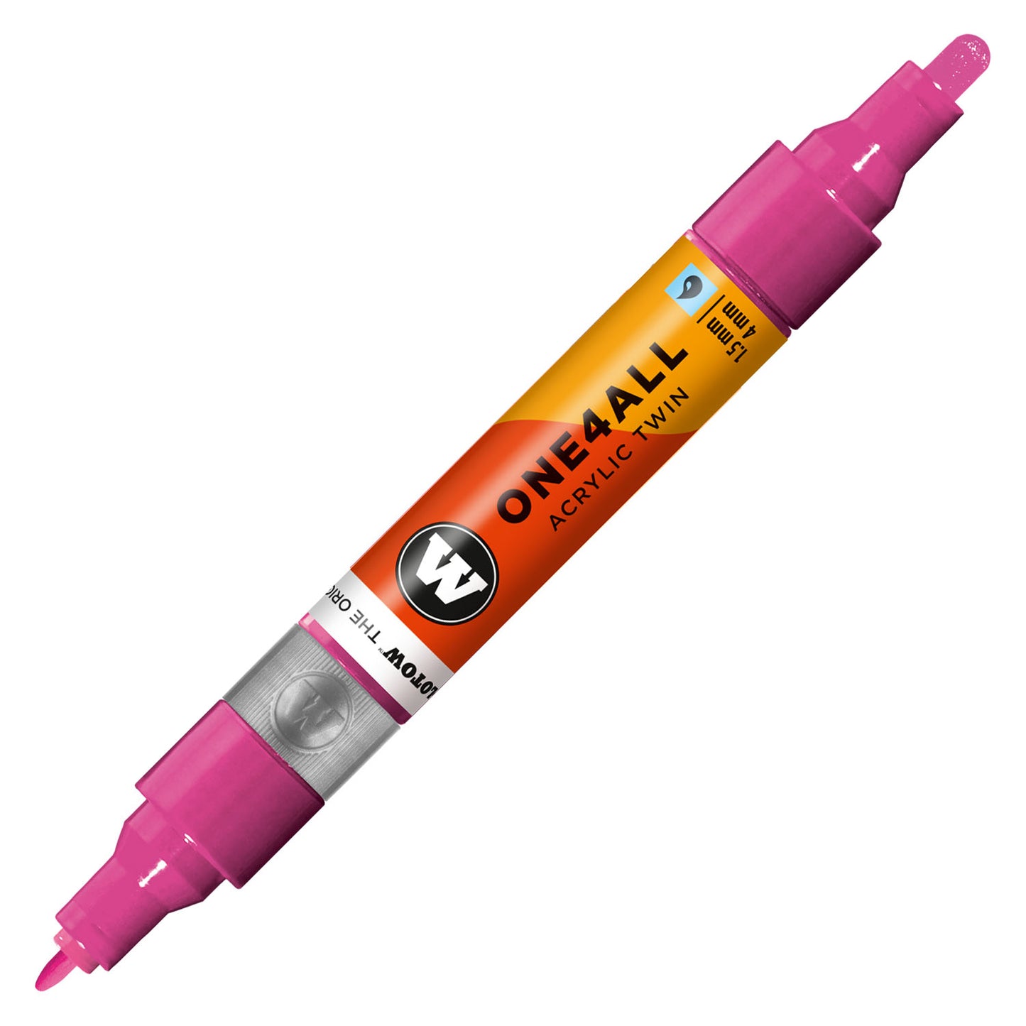 Molotow ONE4ALL 1.5mm/4mm Acrylic Twin Marker