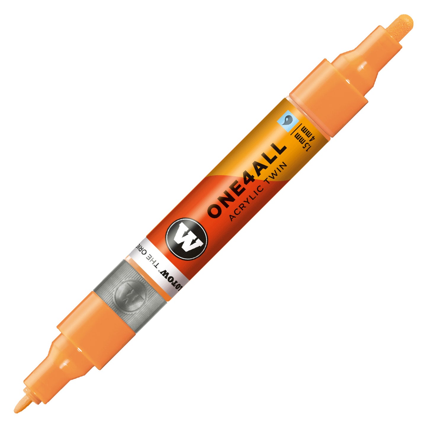 Molotow ONE4ALL 1.5mm/4mm Acrylic Twin Marker