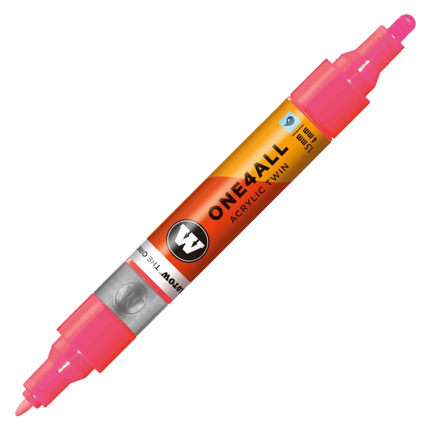 Molotow ONE4ALL 1,5 mm / 4 mm acryl dubbele marker