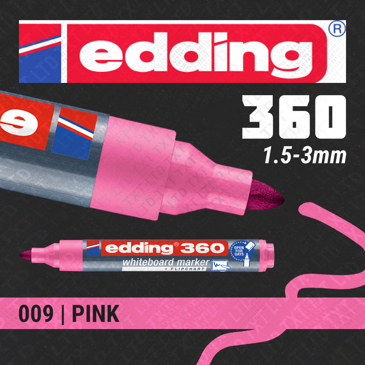 edding 360 whiteboard-/flipchartmarker