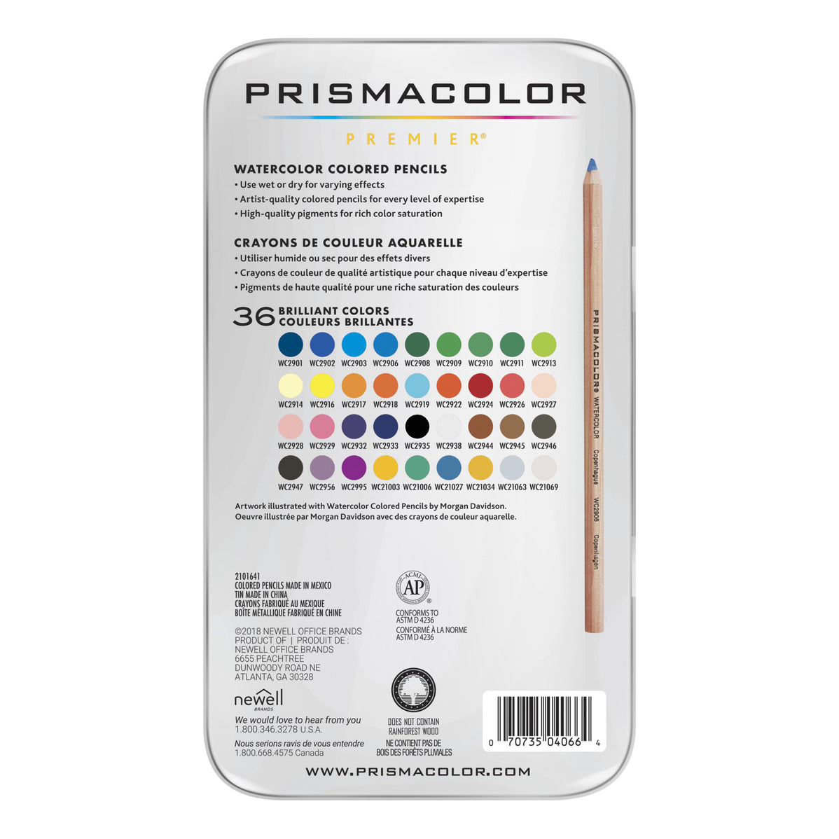 Prismacolor Premier aquarelpotlood, 36CT