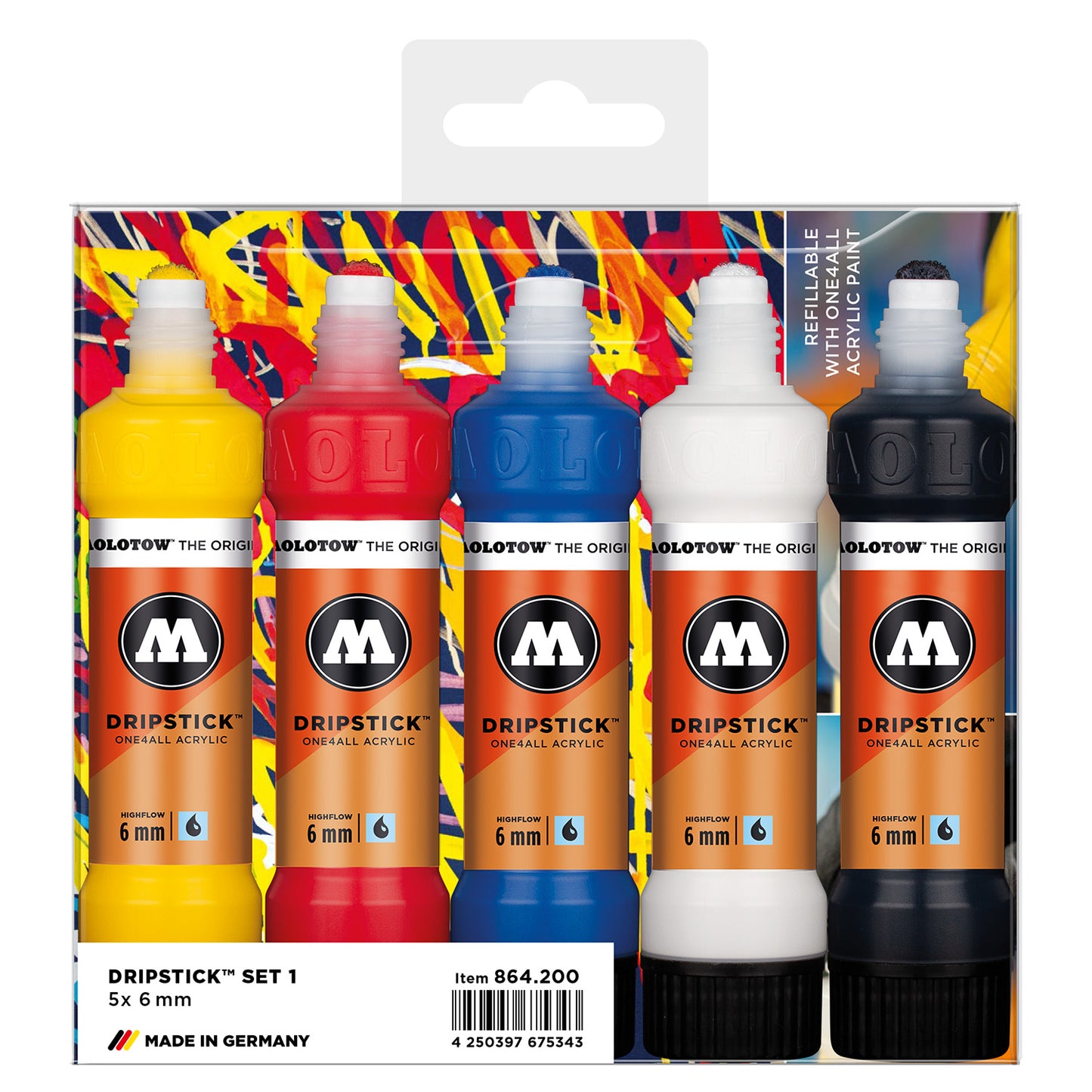 Molotow DRIPSTICK 863DS 6mm Permanent Gloss Paint Applicator