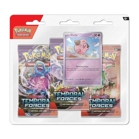 Pokémon TCG Temporal Forces 3-Booster Blistercard, Cleffa