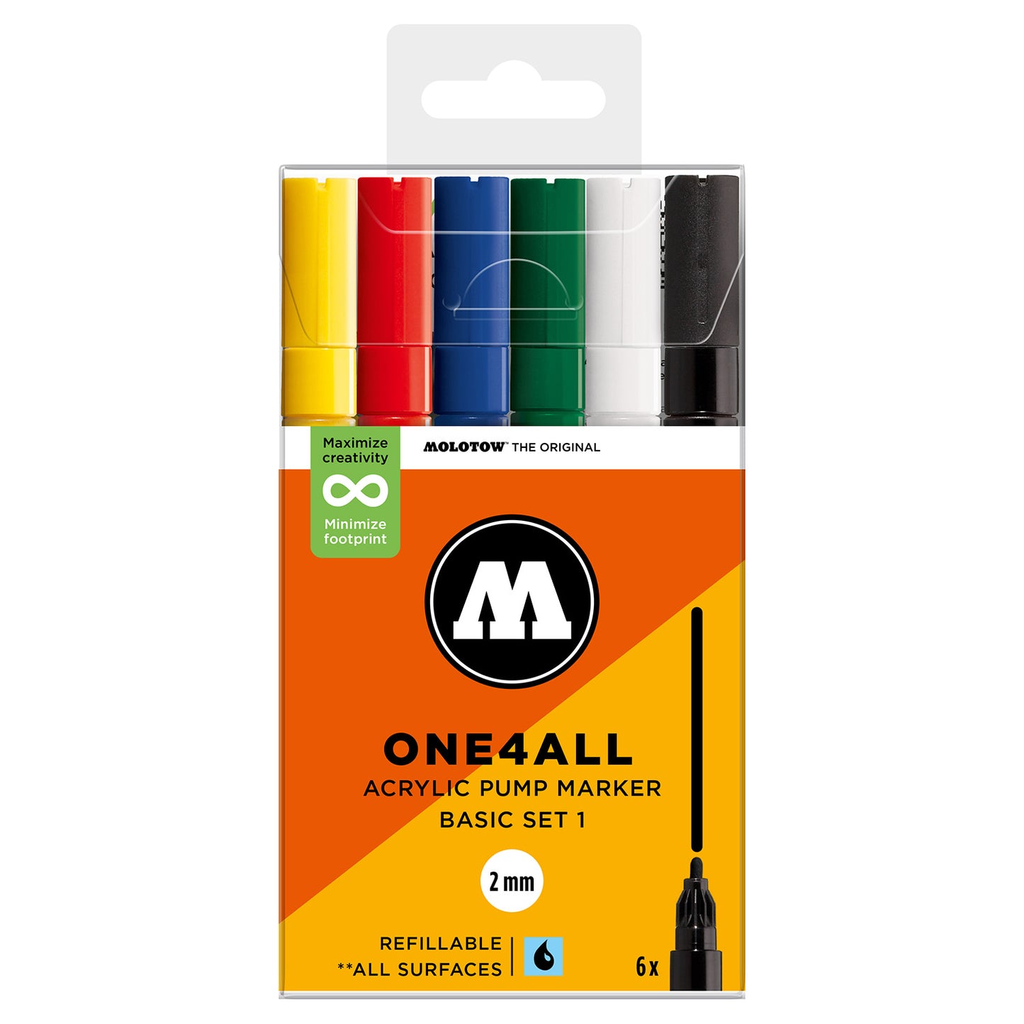 Molotow ONE4ALL 127HS 2mm Acrylic Marker