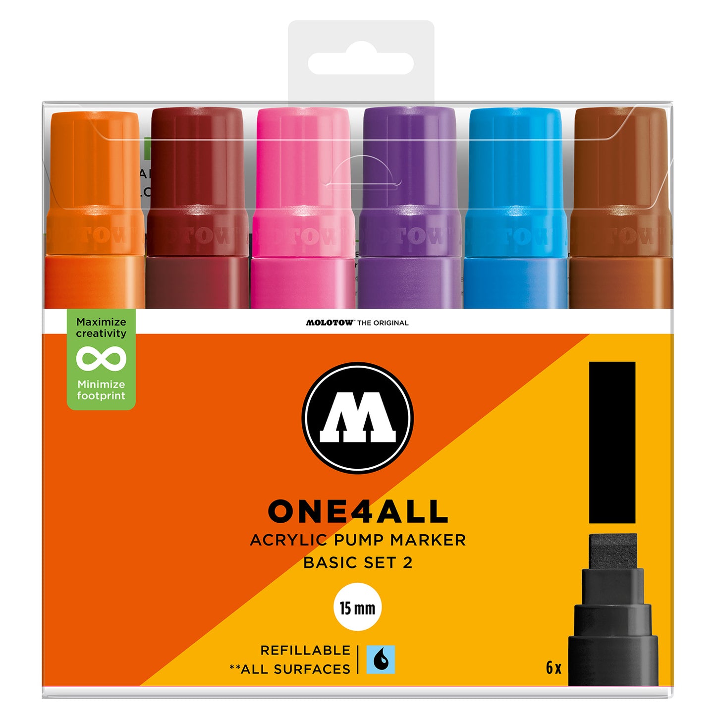 Molotow ONE4ALL 627HS 15mm Acrylic Marker