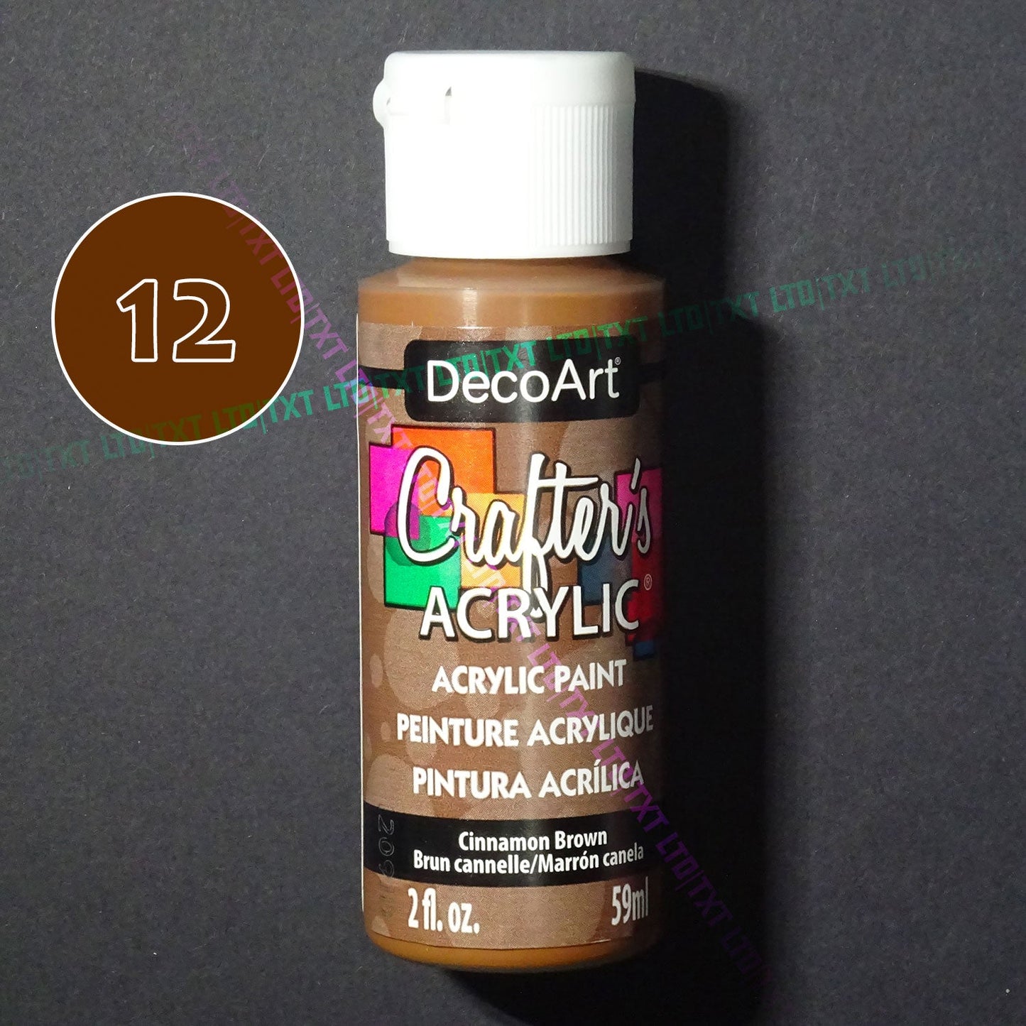 DecoArt Crafters Acryl, 59ml/2oz. [Farben 1 bis 103]