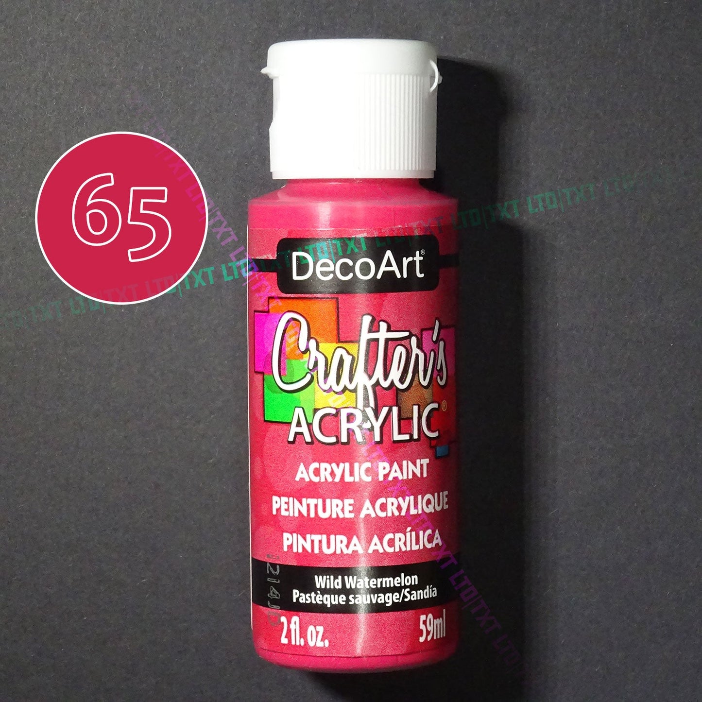 DecoArt Crafters Acrílico, 59ml/2oz. [colours 1 to 103]