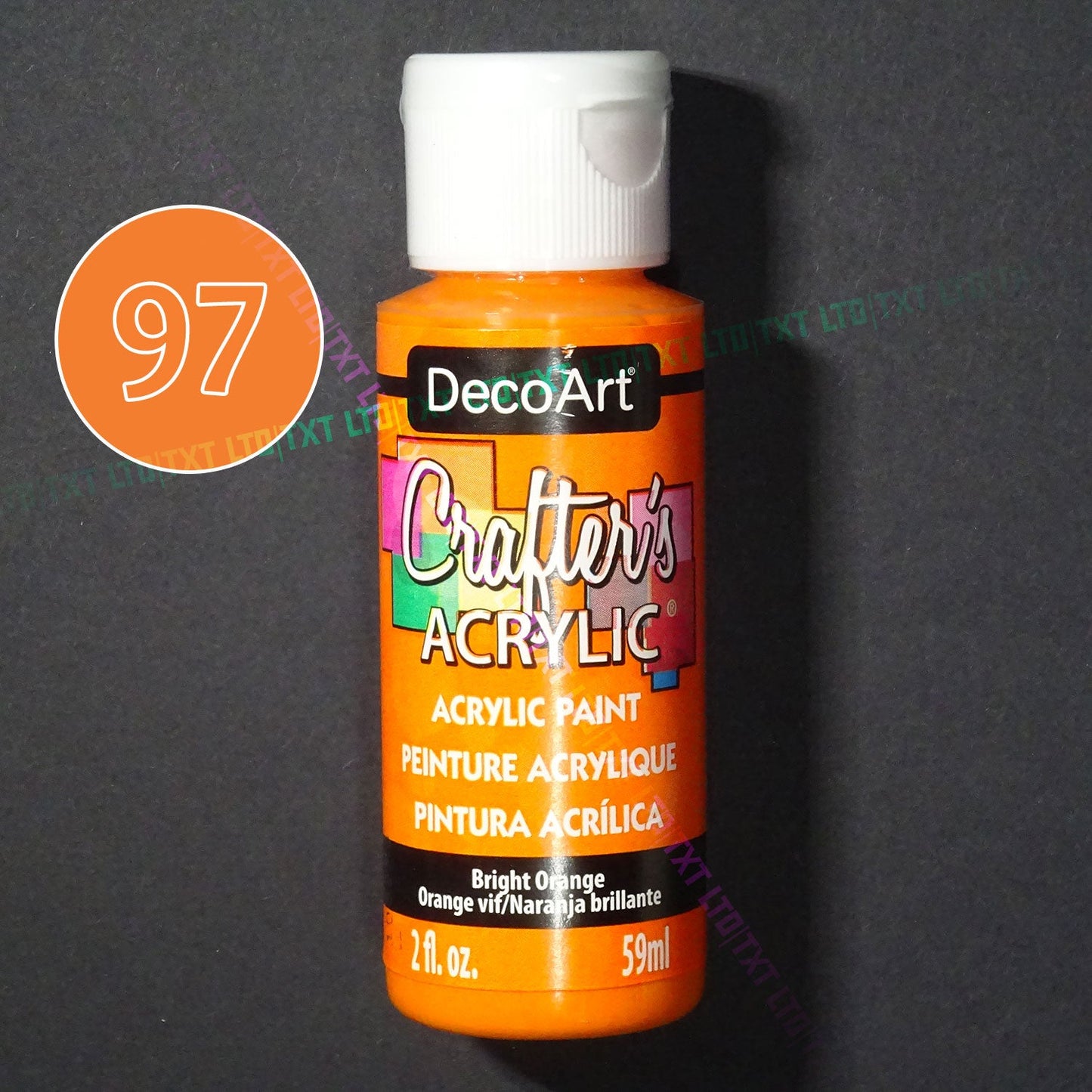 DecoArt Crafters Acrilico, 59ml/2oz. [colours 1 to 103]