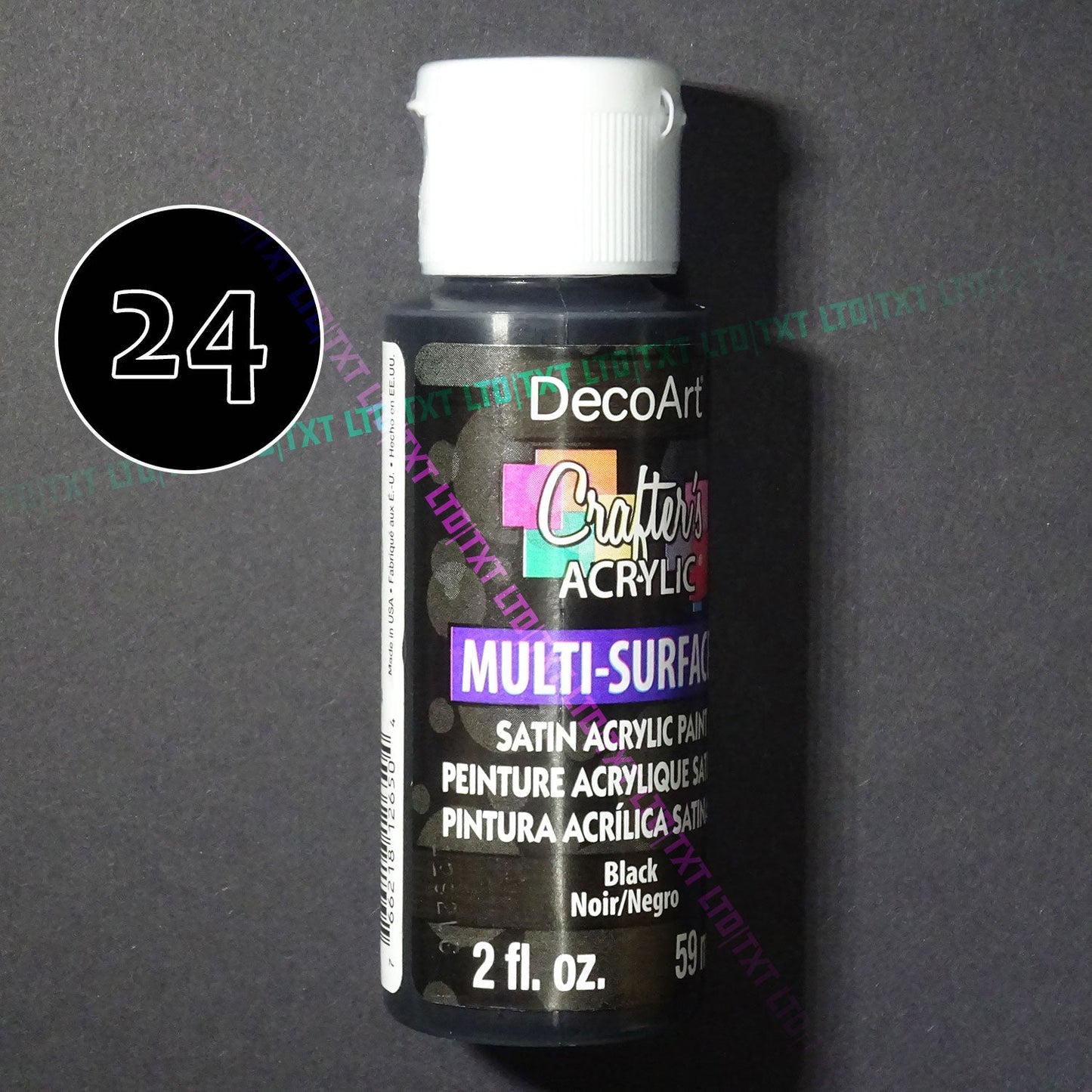 DecoArt Crafters acrilico multisuperficie, 59 ml/2 oz.