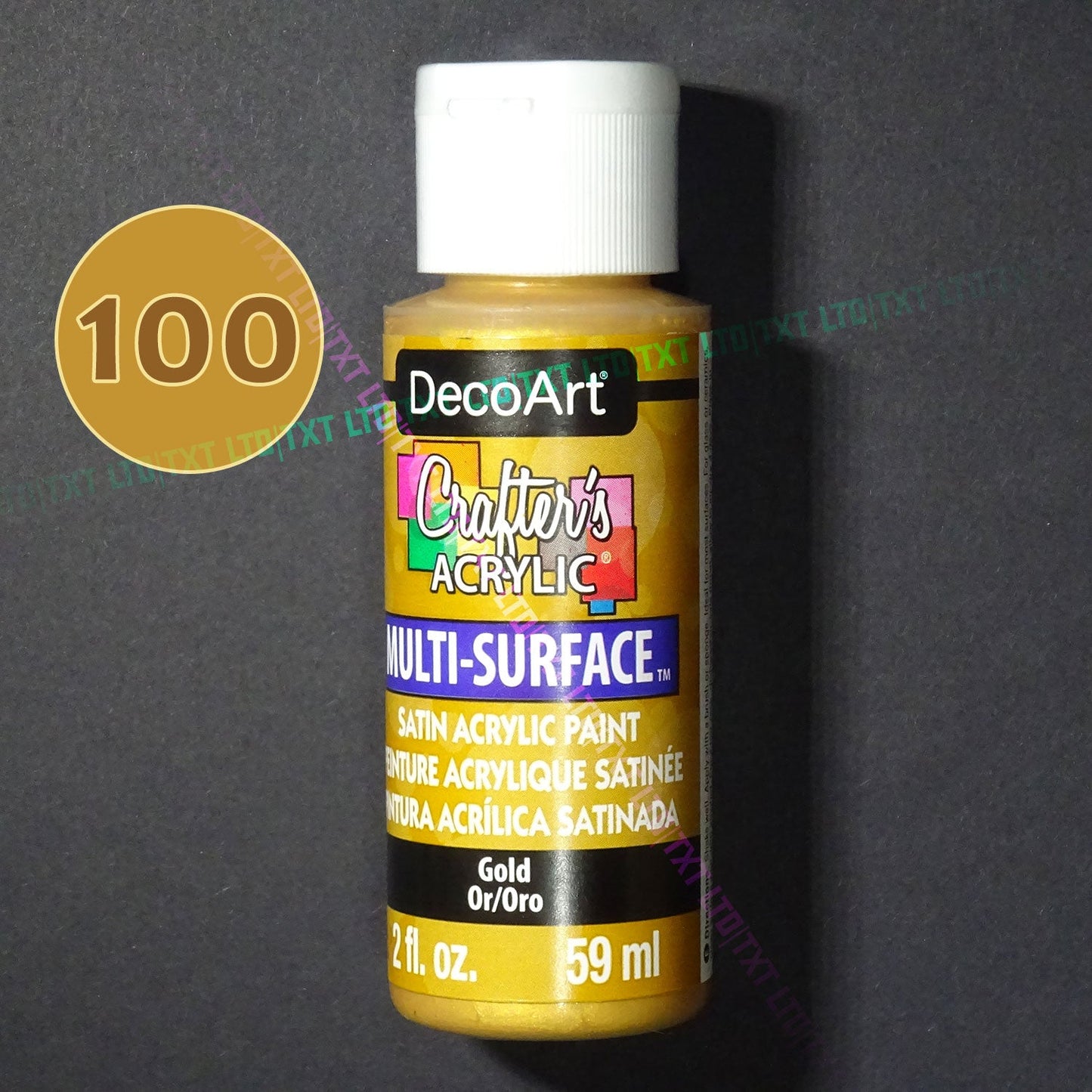 DecoArt Crafters Acrylique multi-surfaces, 59 ml/2 oz.