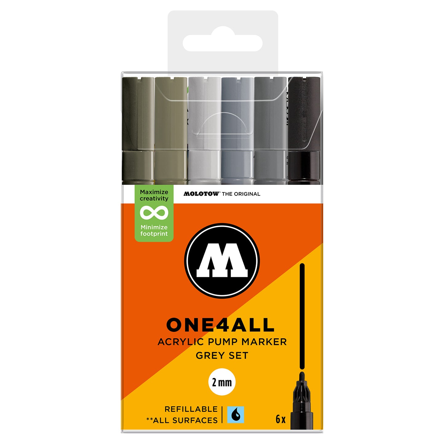 Molotow ONE4ALL 127HS 2mm Acrylic Marker