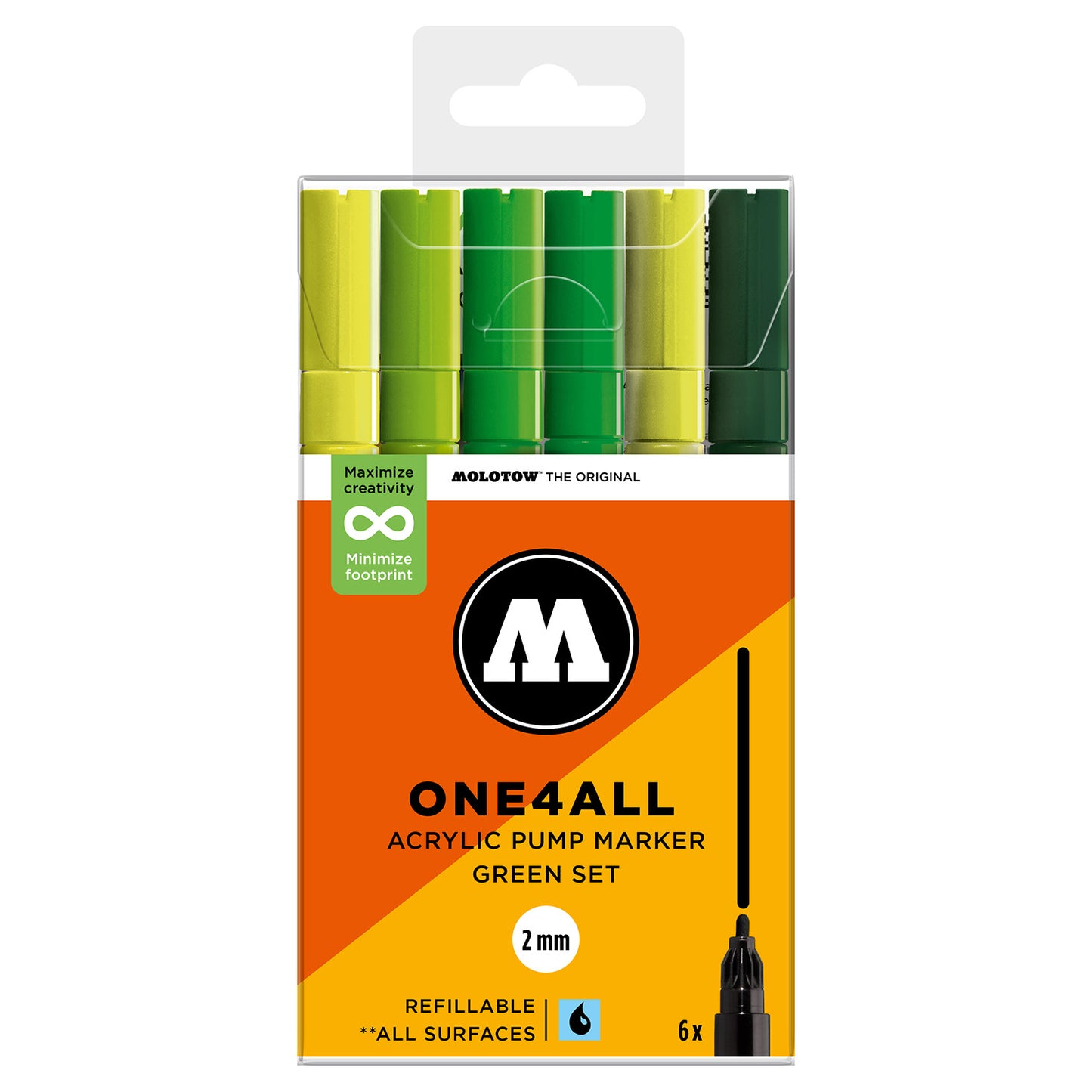 Molotow ONE4ALL 127HS 2mm Acrylic Marker