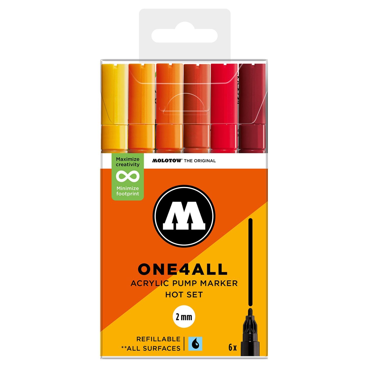 Molotow ONE4ALL 127HS 2mm Acrylic Marker