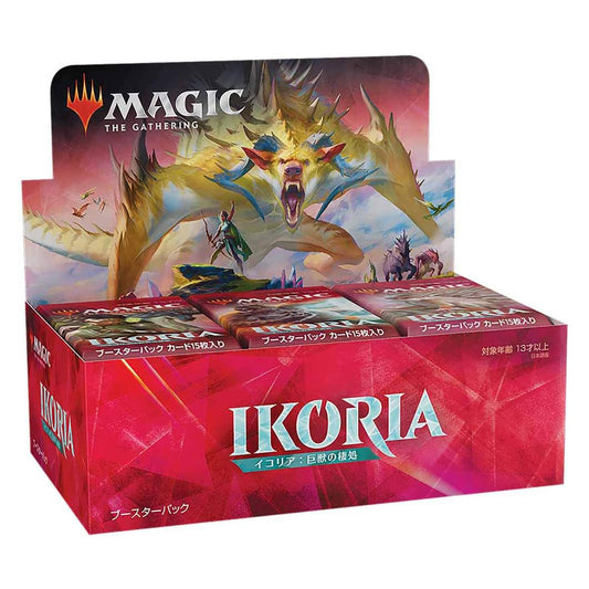Magic: The Gathering Ikoria Lair of Behemoths, 540-Card Booster Box (36 Packs of 15) - Japanese