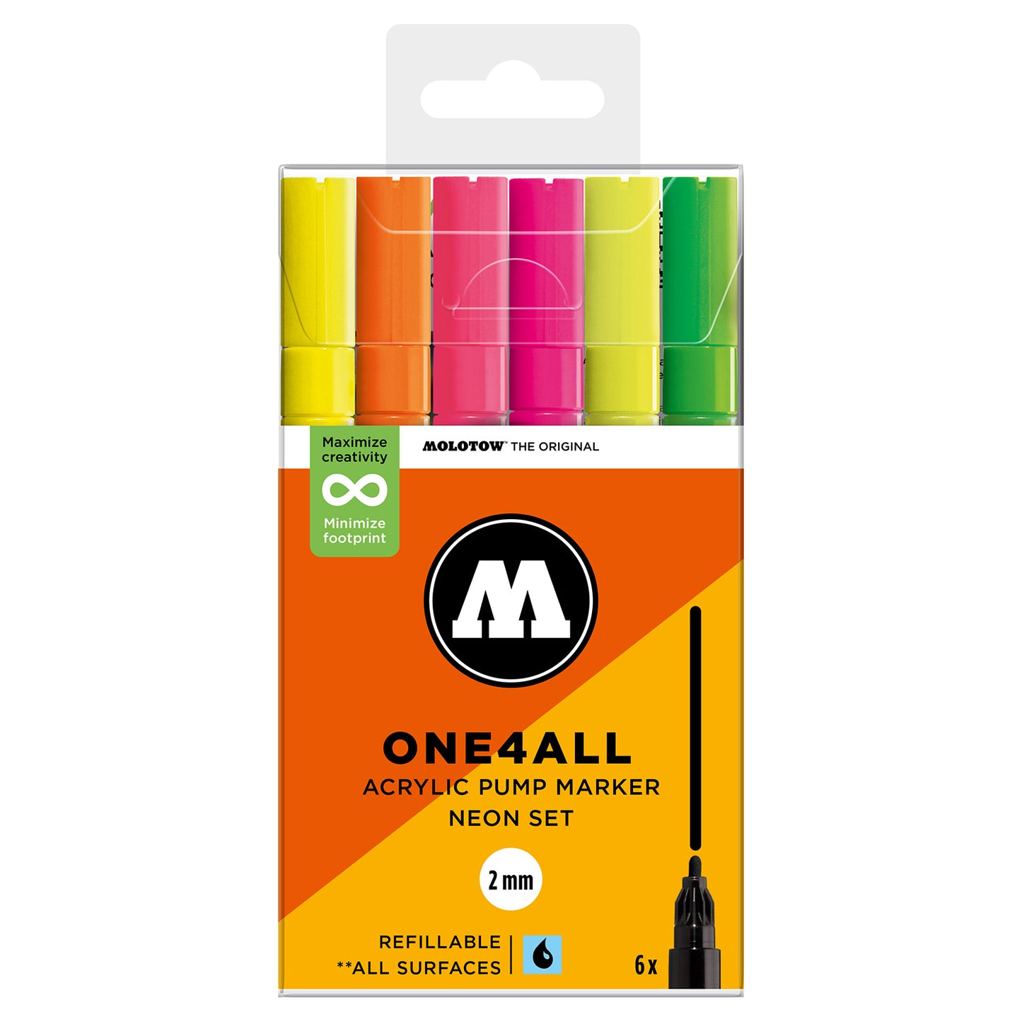 Molotow ONE4ALL 127HS 2mm Acrylic Marker