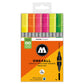 Molotow ONE4ALL 1.5mm/4mm Acrylic Twin Marker