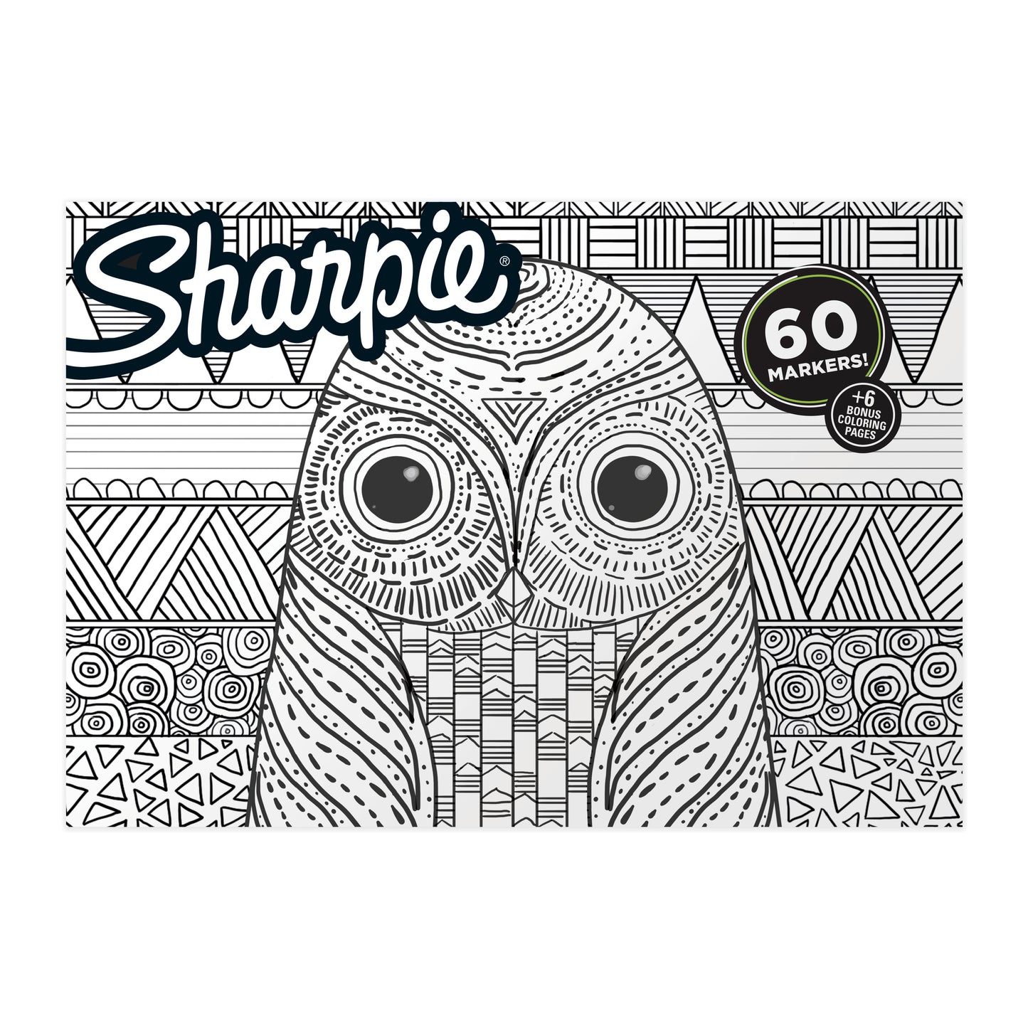 Sharpie Caja de búhos de edición limitada, 60 u.