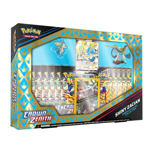 Pokémon TCG Crown Zenith Premium Figure Collection, Shiny Zacian