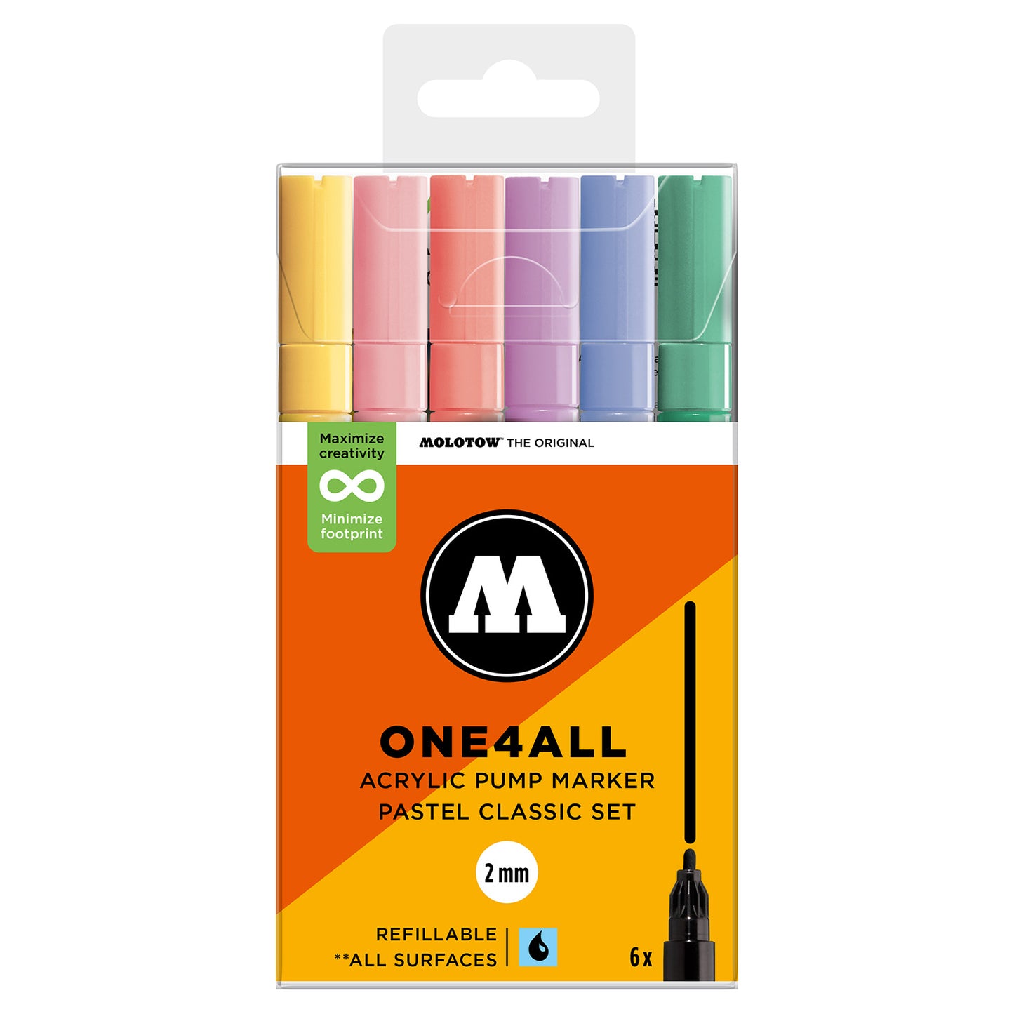 Molotow ONE4ALL 127HS 2mm Acrylic Marker