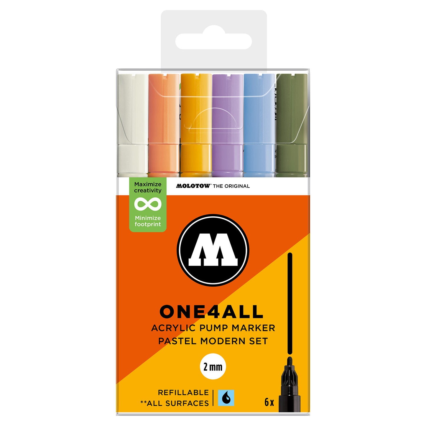 Molotow ONE4ALL 127HS 2mm Acrylic Marker