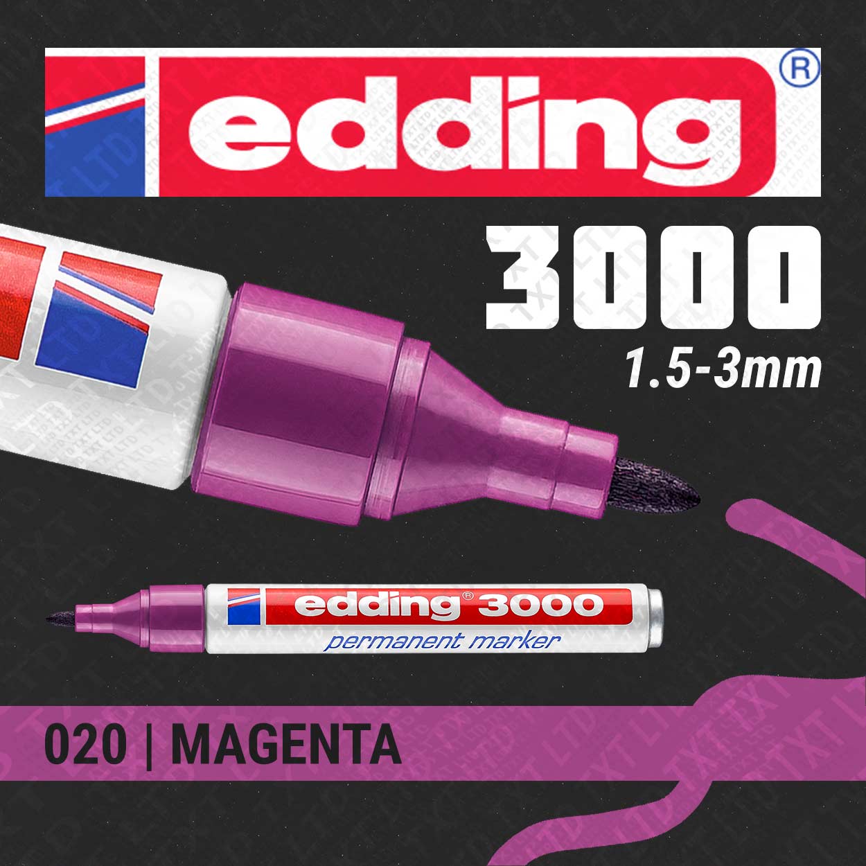 edding 3000 Permanent Marker