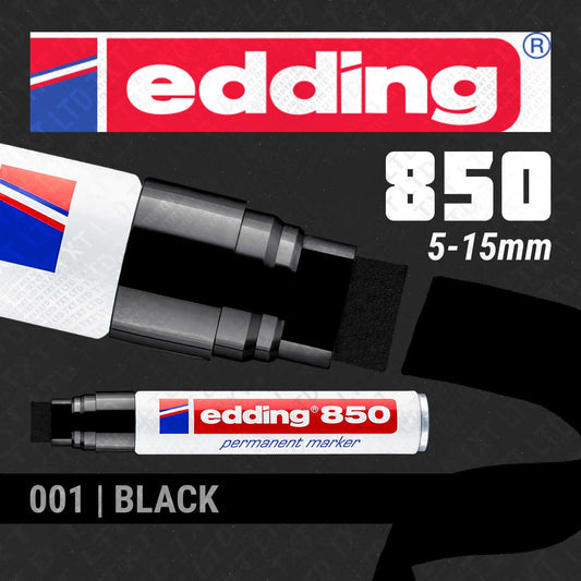 Rotulador permanente Edding 850 de 5-15mm