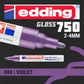 Rotulador de pintura brillante Edding 750